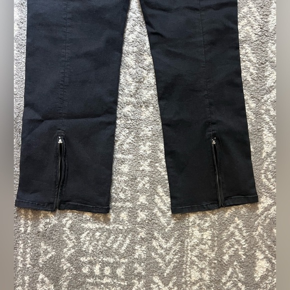 Nicole Miller Women's Black Straight Leg Jeans size 14 (M127) never worn - Picture 11 of 11